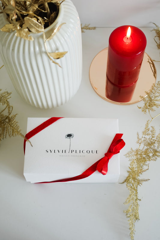 "Coffret cadeau beauté naturelle Sylvie Plicque – Kit soin visage complet réutilisable"